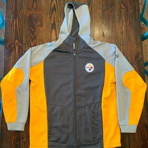 Pittsburgh Steelers Reebok Jacket Pre-Owned Great Condition NFL Merch Size Large